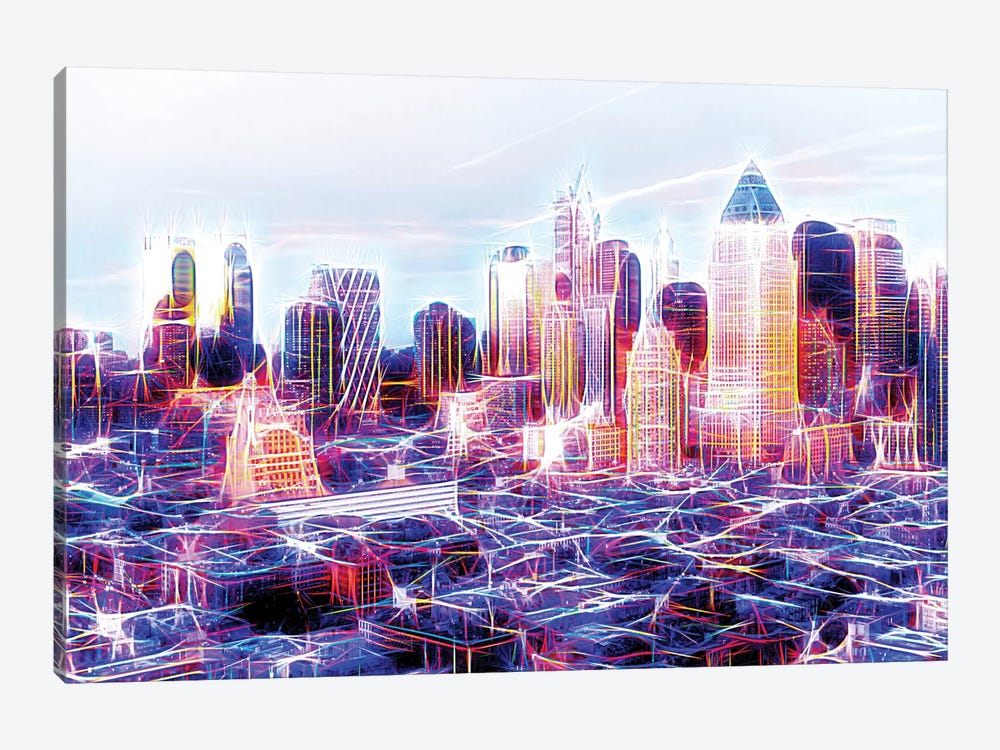 Midtown Electric by Philippe Hugonnard 1-piece Canvas Art Print