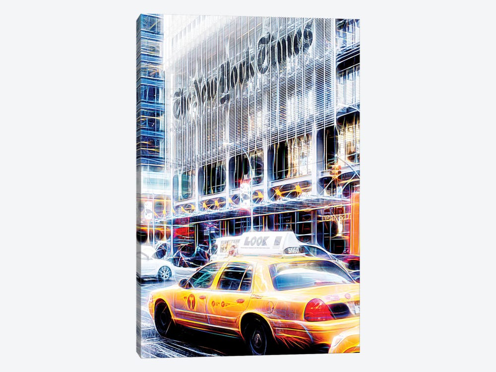 New York Times by Philippe Hugonnard 1-piece Canvas Art Print