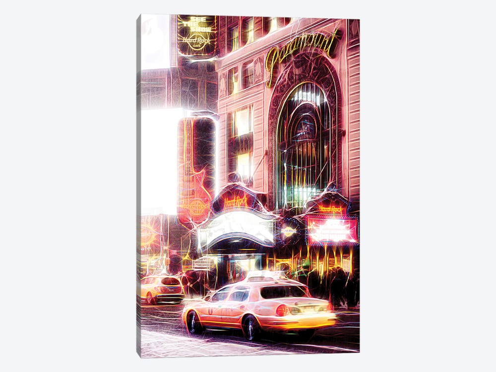 Night Taxi by Philippe Hugonnard 1-piece Canvas Art