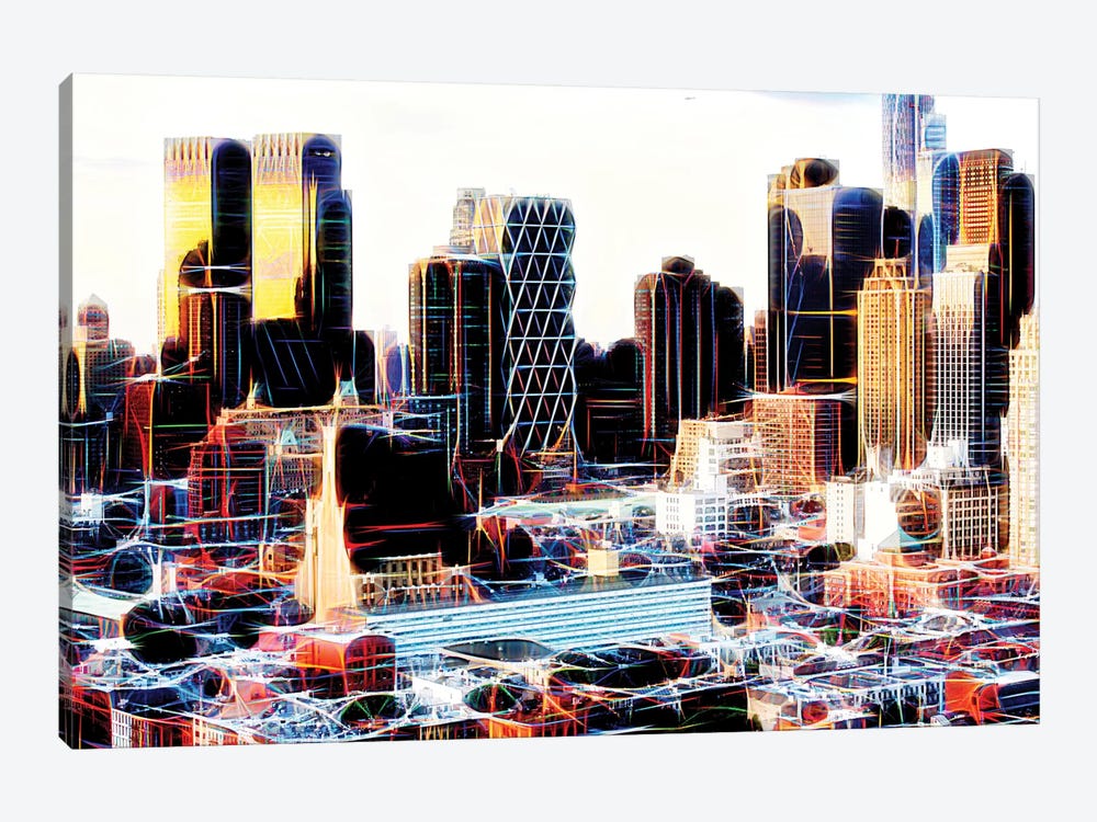 NY Midtown by Philippe Hugonnard 1-piece Canvas Print