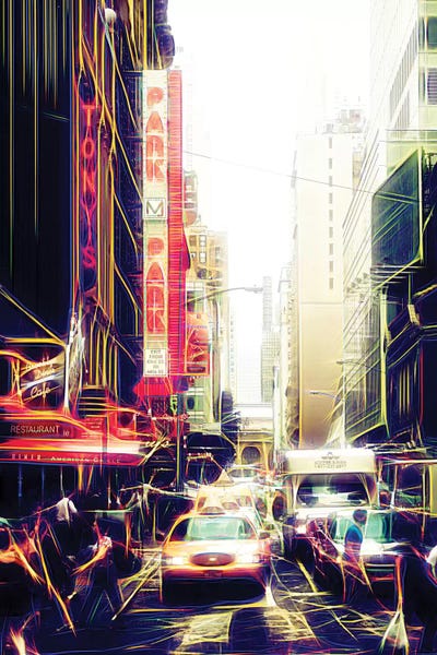 Color Pop Photography: Park Station by Philippe Hugonnard