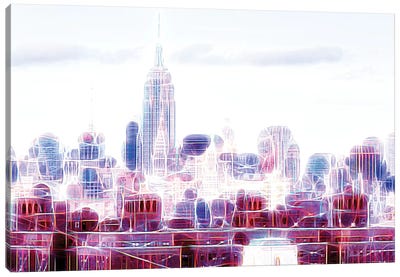 Pure Vision Canvas Art Print - Manhattan Shine