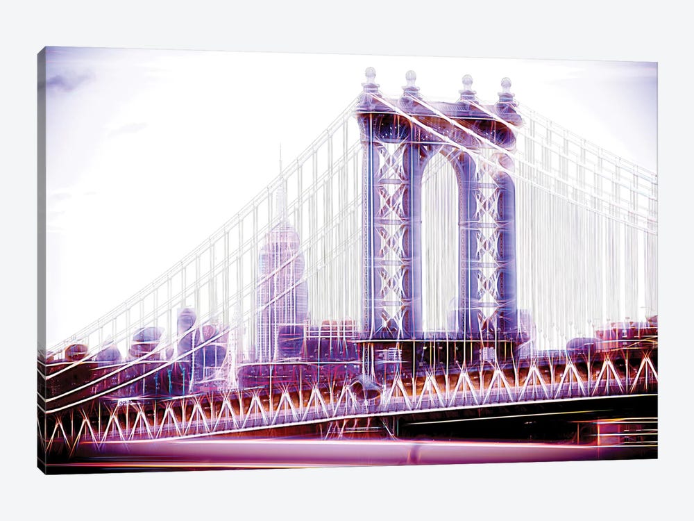 Purple Bridge by Philippe Hugonnard 1-piece Canvas Art Print