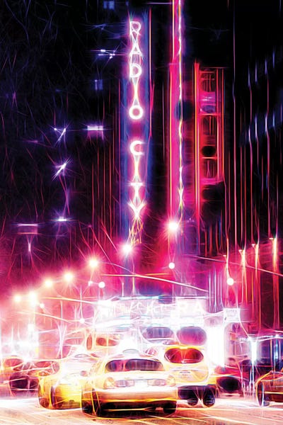 Color Pop Photography: Radio City by Philippe Hugonnard