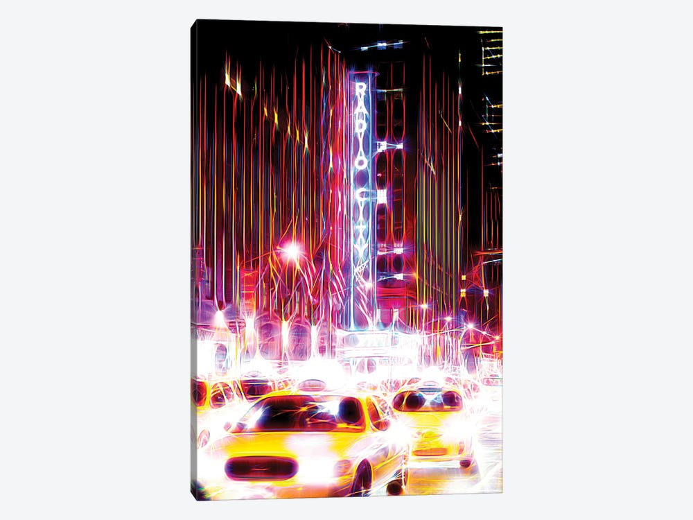 Radio City Taxis by Philippe Hugonnard 1-piece Canvas Print