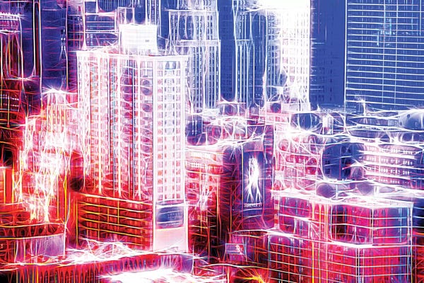 Color Pop Photography: Red Electric by Philippe Hugonnard