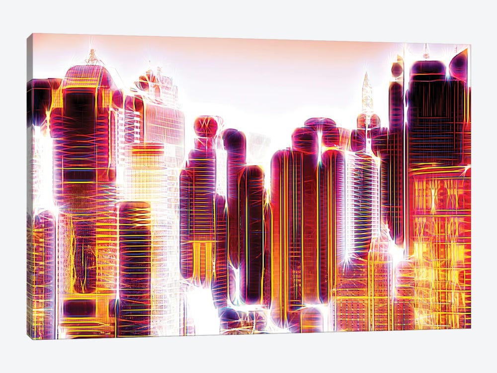 Red Lights I by Philippe Hugonnard 1-piece Canvas Art
