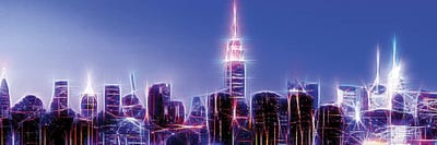 Royal Blue Night by Philippe Hugonnard canvas print