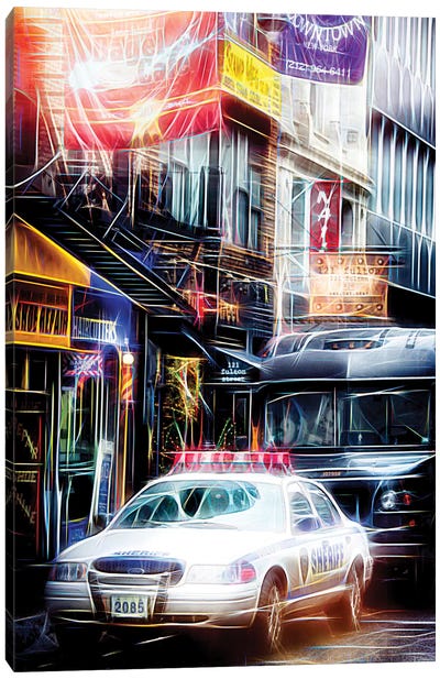 Sheriff Canvas Art Print - Manhattan Shine