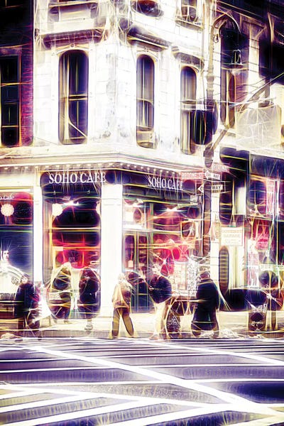 Manhattan: Soho Café by Philippe Hugonnard