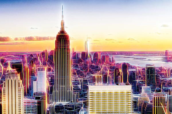 Empire State Building: Sublimation I by Philippe Hugonnard