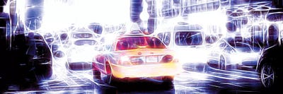 Taxi Cab II by Philippe Hugonnard canvas print