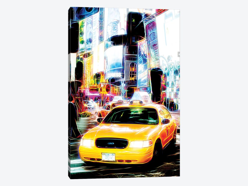 Taxi Fevers by Philippe Hugonnard 1-piece Art Print
