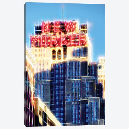 The New Yorker Canvas Print #PHD461} by Philippe Hugonnard Canvas Artwork