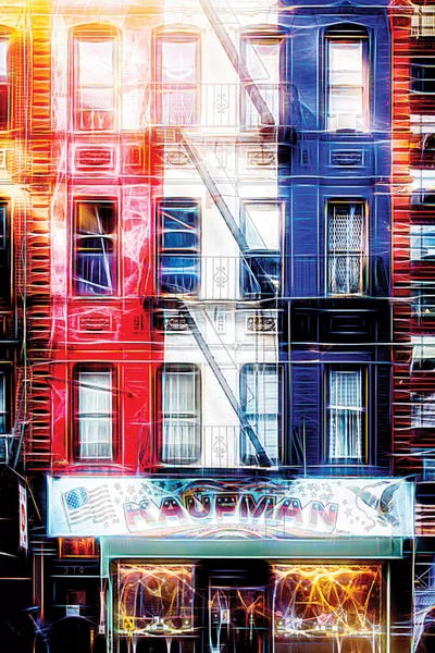 US Facade by Philippe Hugonnard canvas print