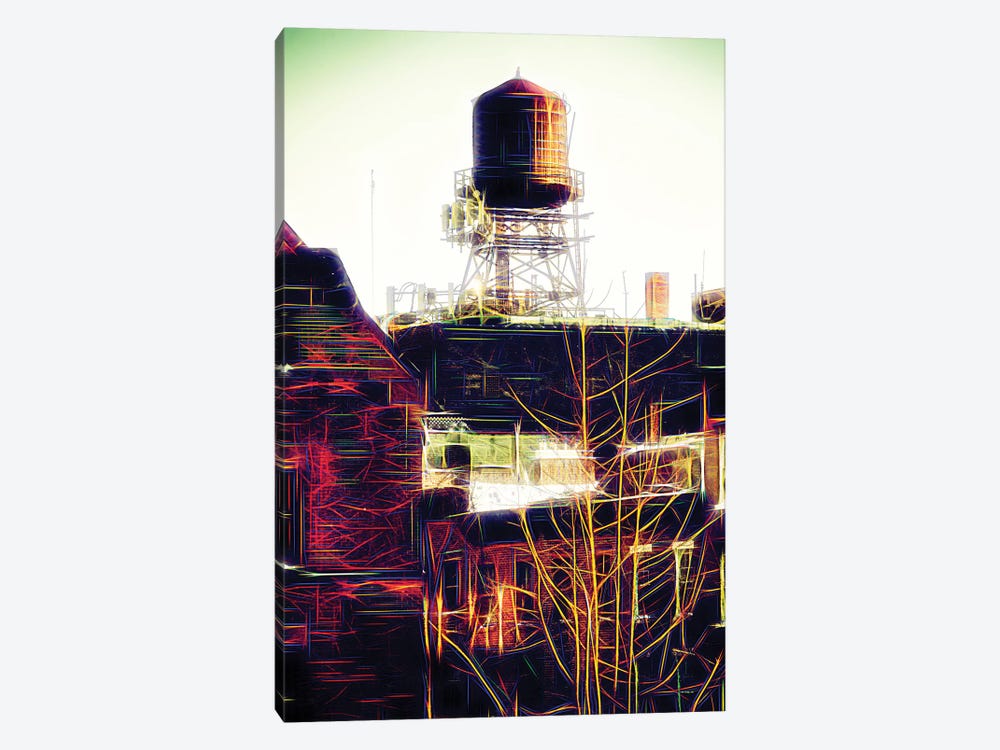Water Tank by Philippe Hugonnard 1-piece Canvas Art