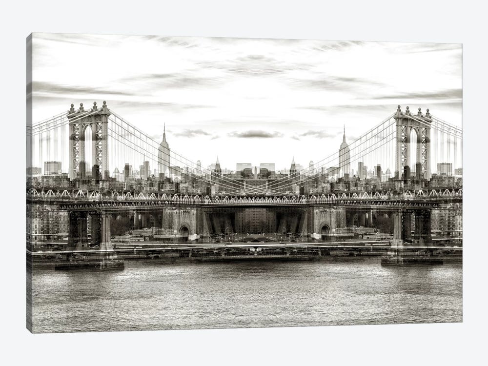 Manhattan Bridge by Philippe Hugonnard 1-piece Art Print