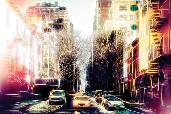 Color Pop Photography: Yellow Reflections by Philippe Hugonnard