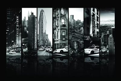 Seven Of 7 NYC B&W I by Philippe Hugonnard canvas print