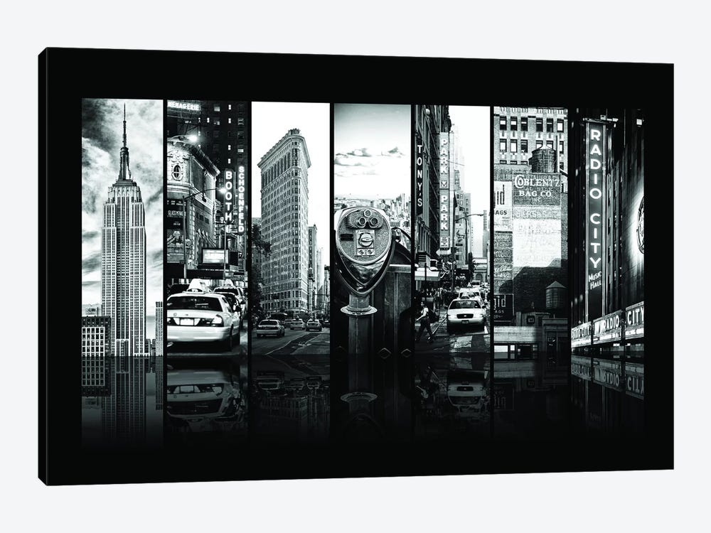 Seven Of 7 NYC B&W IV by Philippe Hugonnard 1-piece Canvas Wall Art
