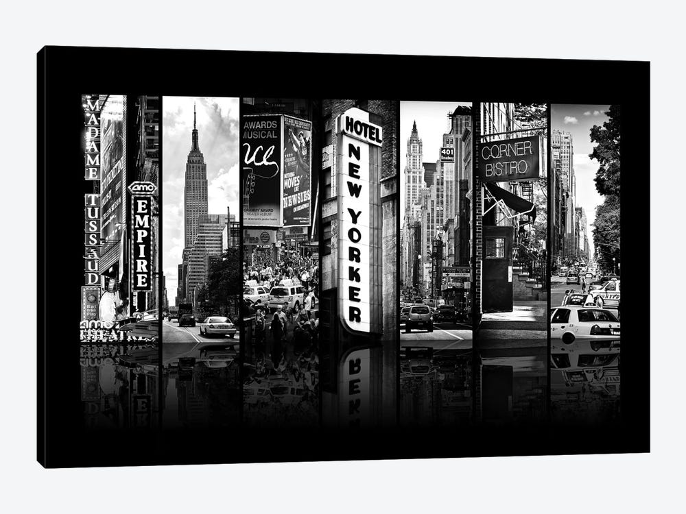 Seven Of 7 NYC B&W V by Philippe Hugonnard 1-piece Canvas Print