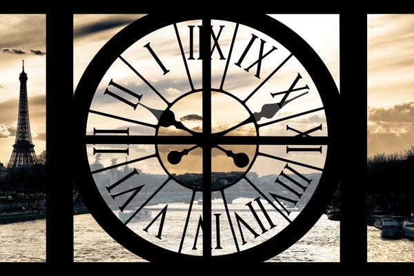 Towers: Paris Sunset by Philippe Hugonnard