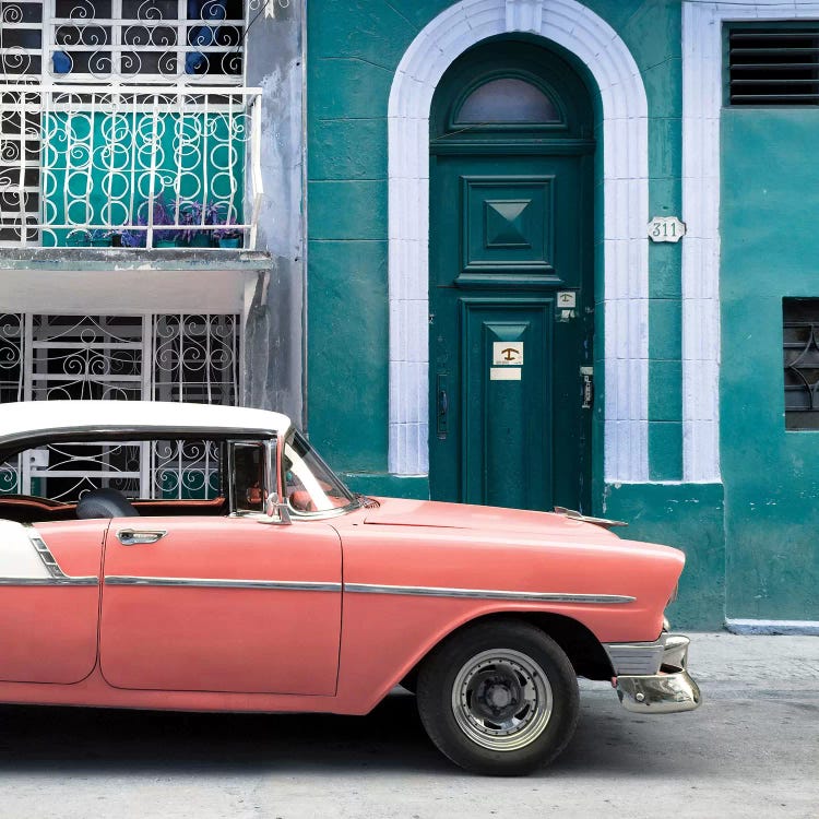 Classic Car In Havana