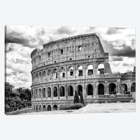 Colosseum In Black & White Canvas Print #PHD503} by Philippe Hugonnard Art Print