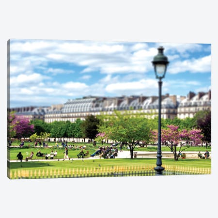 Jardin des Tuileries Paris Canvas Print #PHD511} by Philippe Hugonnard Canvas Artwork