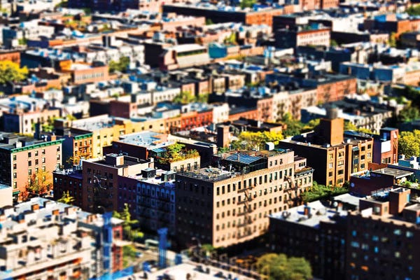 Manhattan Buildings - Tilt Shift