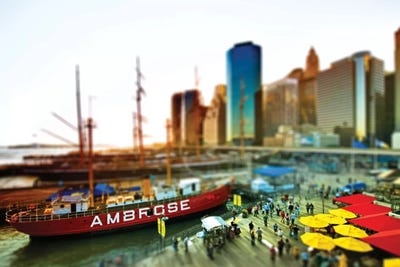 Pier 17 NYC by Philippe Hugonnard canvas print