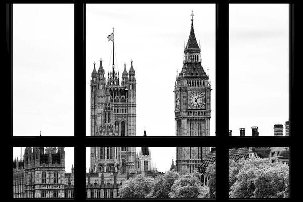 Towers: Loft Window View - Big Ben London by Philippe Hugonnard