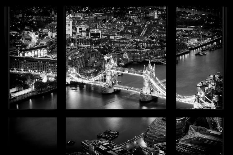 Loft Window View -The Beauty Of London