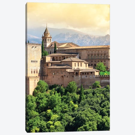 The Alhambra - Granada Canvas Print #PHD537} by Philippe Hugonnard Canvas Art Print