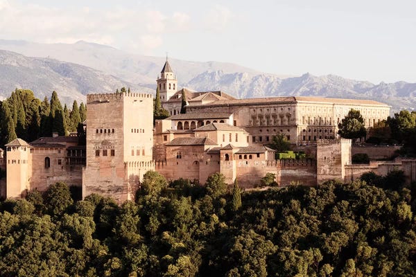 Castles & Palaces: The Majesty of Alhambra I by Philippe Hugonnard