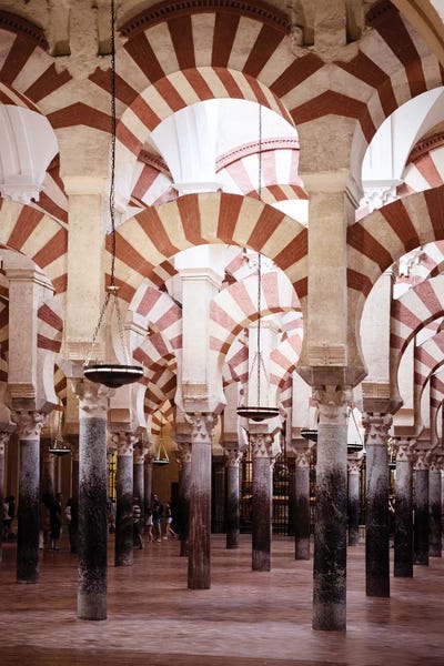 Cordoba: Columns Mosque-Cathedral of Cordoba II by Philippe Hugonnard