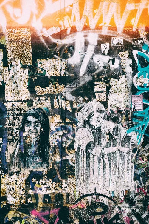 Graffiti Wall by Philippe Hugonnard wall art