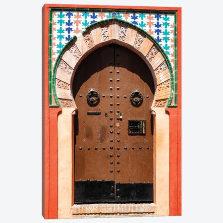 Arabic Door Canvas Print #PHD556} by Philippe Hugonnard Canvas Print