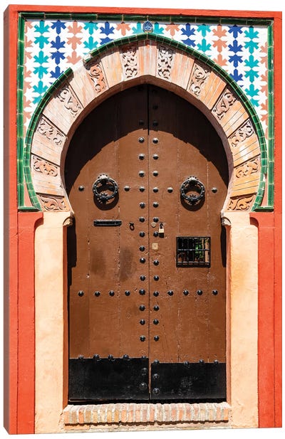 Arabic Door Canvas Art Print - Made in Spain
