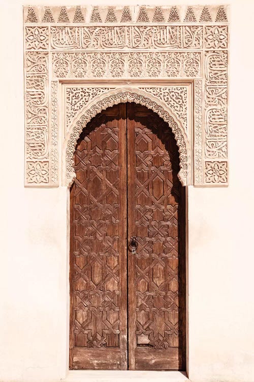 Arab Door in the Alhambra by Philippe Hugonnard wall art