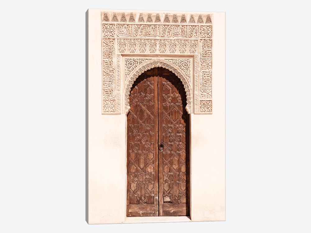 Arab Door in the Alhambra by Philippe Hugonnard 1-piece Canvas Artwork