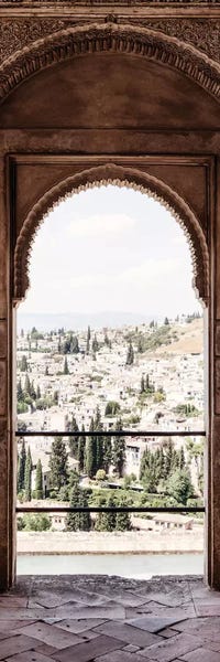 Arches: View of the city of Granada by Philippe Hugonnard