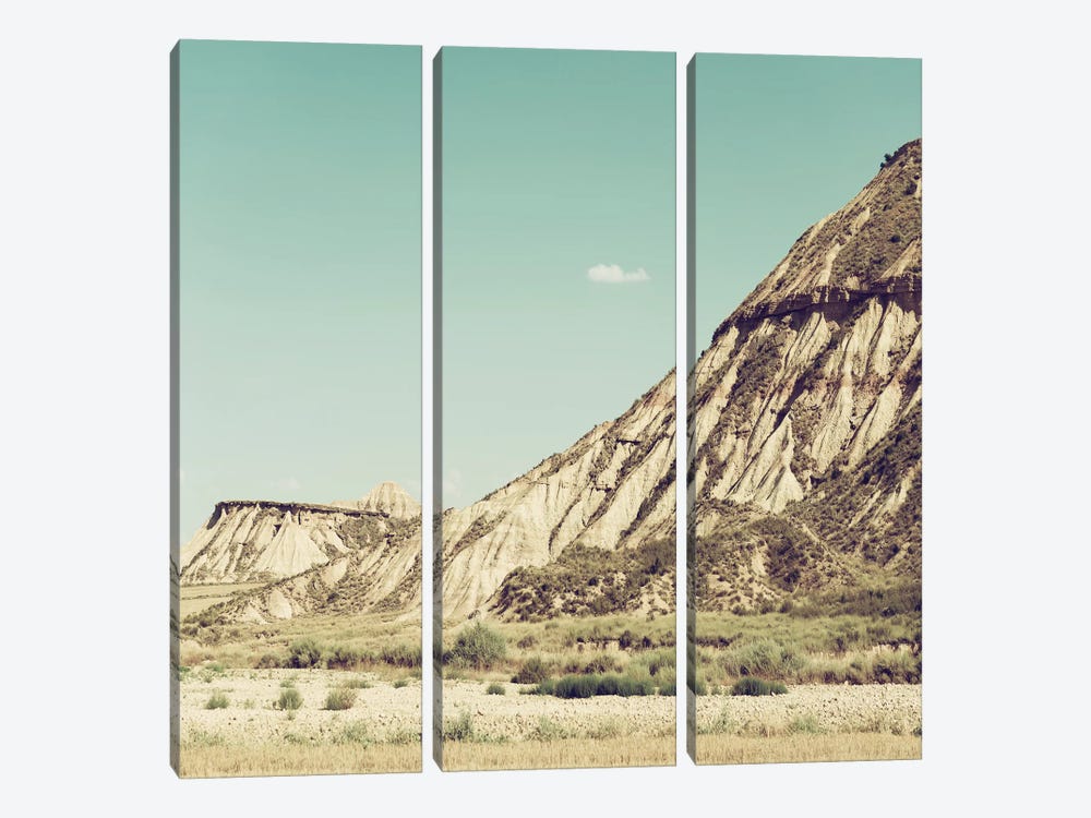 Bardenas Reales by Philippe Hugonnard 3-piece Canvas Print