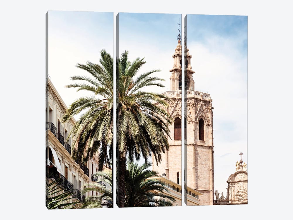 Valencia Cathedral by Philippe Hugonnard 3-piece Canvas Artwork