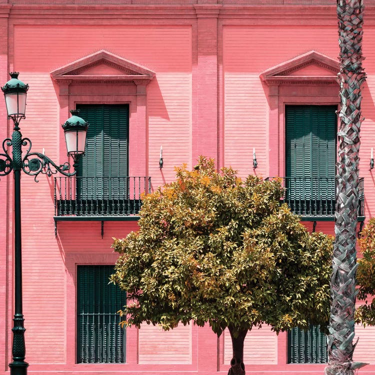Spanish Pink Architecture by Philippe Hugonnard wall art