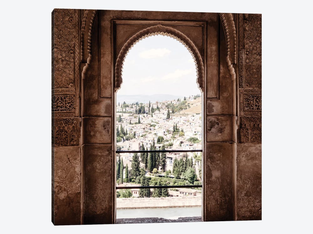 View of the city of Granada by Philippe Hugonnard 1-piece Canvas Print