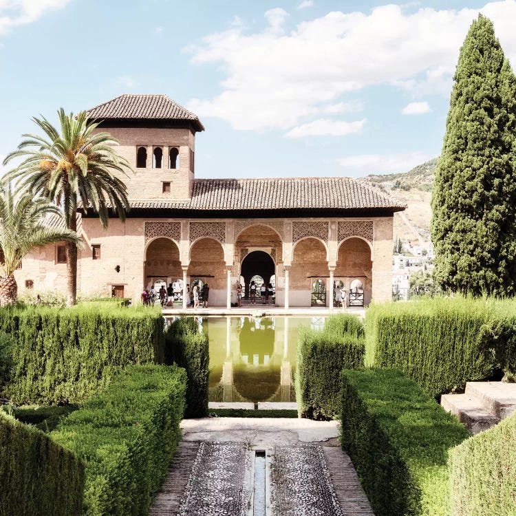 Partal Gardens of Alhambra by Philippe Hugonnard wall art