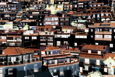 Black Mijas by Philippe Hugonnard canvas print