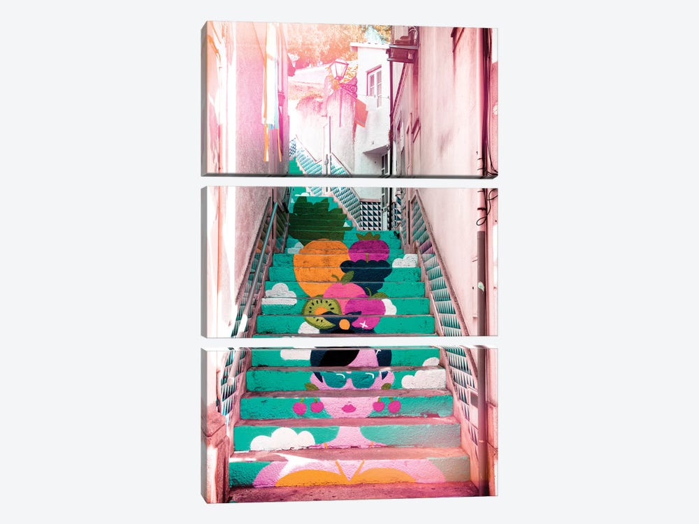 Tropical Staircase II by Philippe Hugonnard 3-piece Art Print