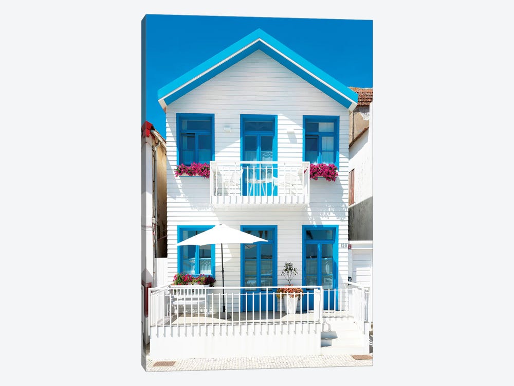 White House and Blue Windows by Philippe Hugonnard 1-piece Art Print